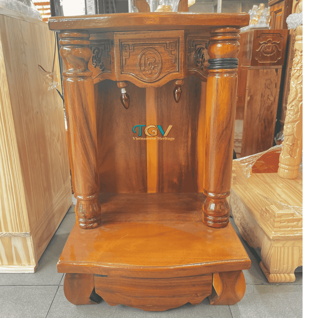 ban-tho-than-tai-cot-tron-48cm-mau-sang